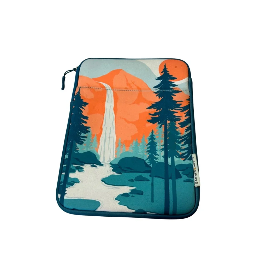 Barnes & Noble National Park Retro Neoprene Tablet E-Reader Sleeve 8-10 Inch